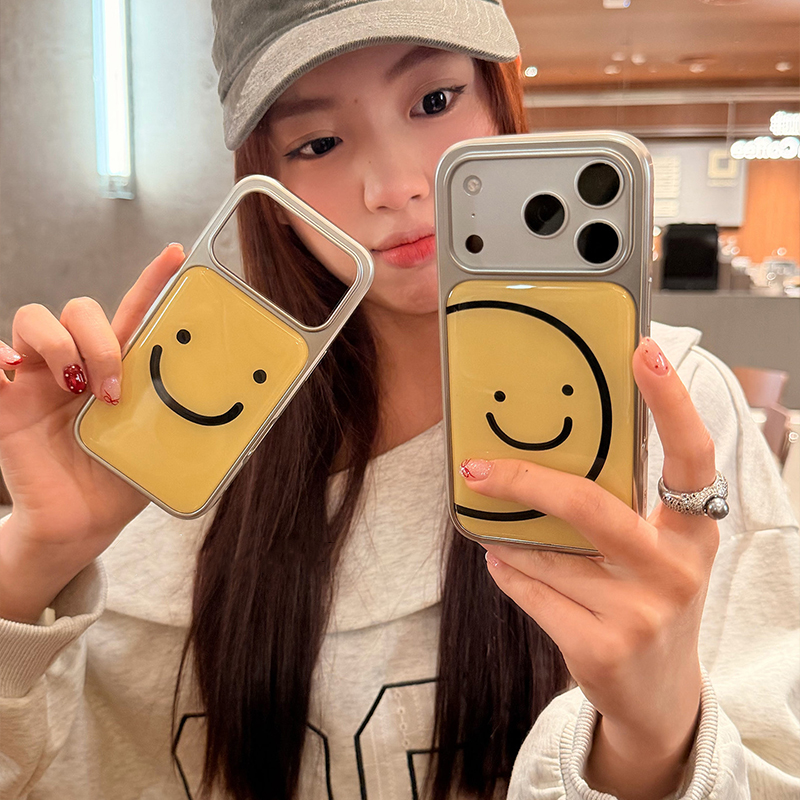 Back Cover Adhesive - Cover per iPhone con Linee Minimaliste