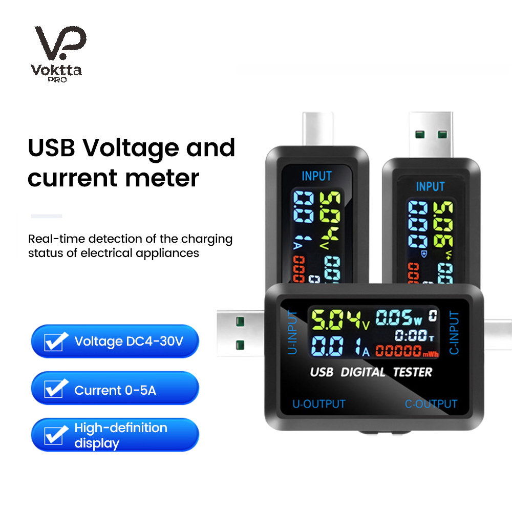 Tester USB 10 in 1 Voltmetro d - Usb Ammeter Tester recensione e prezzo