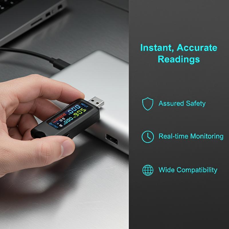 Tester USB Type C 10 in 1 con  - Usb Ammeter Tester recensione e prezzo