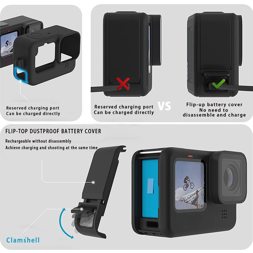Custodia in silicone per GoPro - Gopro Action Camera Hero 13 Black recensione e prezzo