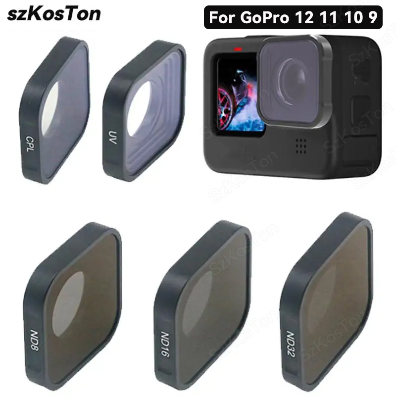Filtro UV CPL ND8 ND16 ND32 pe - Gopro Action Camera Hero 12 Black recensione e prezzo