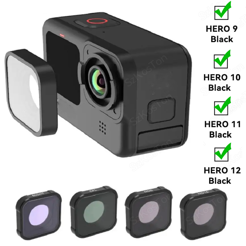 Kit filtro CPL UV ND8 ND16 ND3 - Gopro Action Camera Hero 12 Black recensione e prezzo