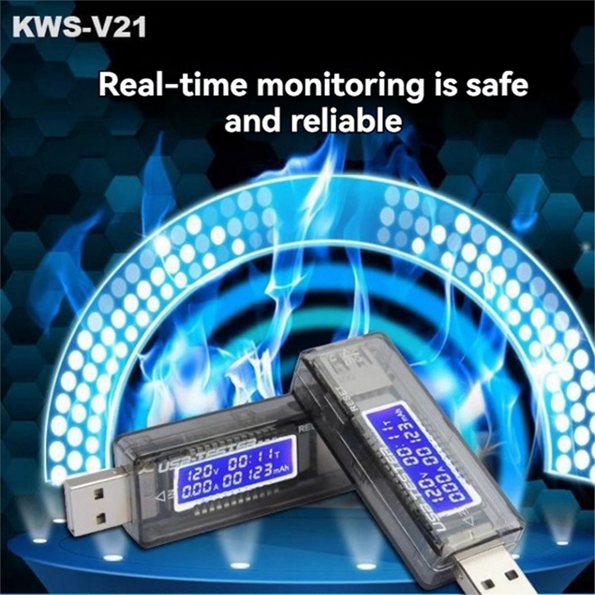 Tester USB DT75BG KWS-V21 QC2. - Usb Ammeter Tester recensione e prezzo